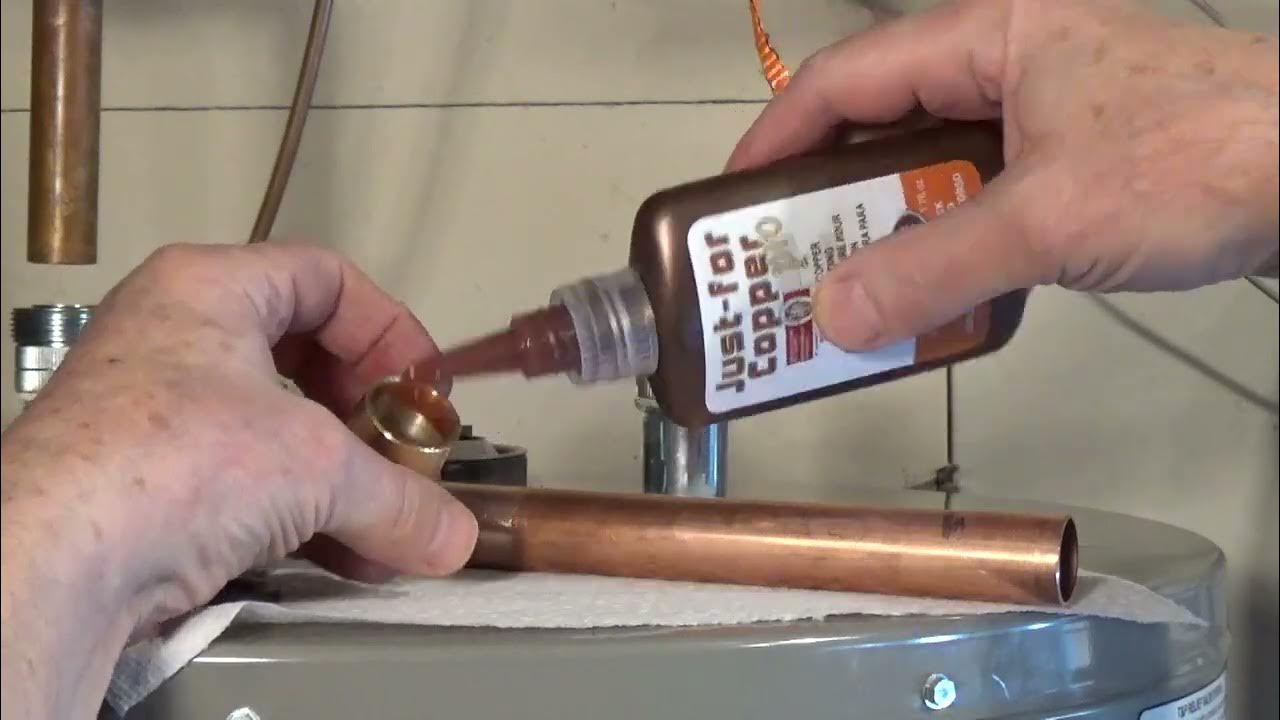Connect Copper Pipe Without Solder YouTube