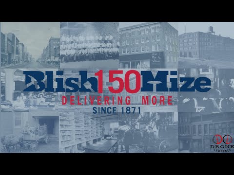 Blish-Mize Celebrates 150 Years Of Business | Drone Lawrence