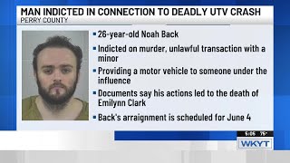 Perry County man indicted for murder in deadly February UTV crash