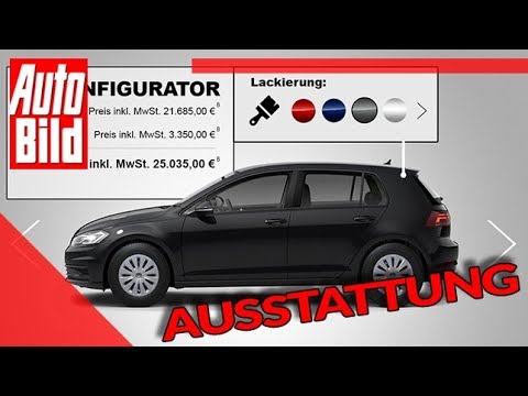 VW Golf 7 (2019): Auto - Konfiguration - Ausstattung - Kompakt 