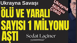 Kayıplar 1 Milyonu Aştı. Ukrayna Nüfusu Çöküyor, Rusya Eriyor