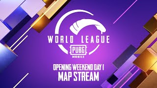 MAP Stream | PMWL EAST \& WEST - Opening Weekend Day 1 | PUBG MOBILE World League Season Zero (2020)