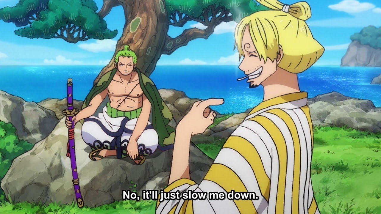 Zoro attacks Sanji with Enma [One Piece Episode 959 English Sub