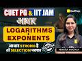 Logarithms &amp; Exponents 🔥 CUET PG 2027 &amp; IIT JAM 2027 Maths | Aadhar Series | VedPrep CUET PG &amp; JAM