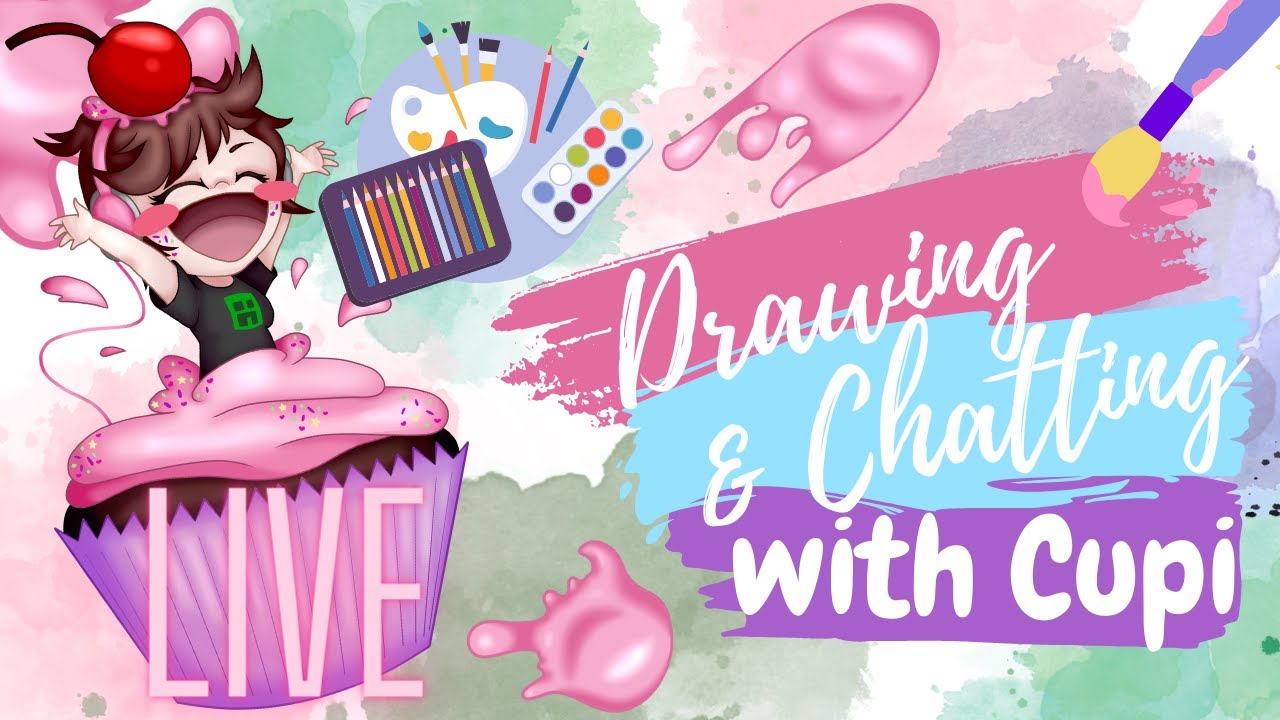 Drawing and Chatting | Art Stream | Chatting With The Pack - YouTube