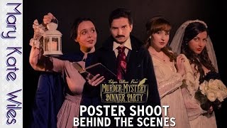 Behind the Scenes on the Poe Party Poster Shoots!
