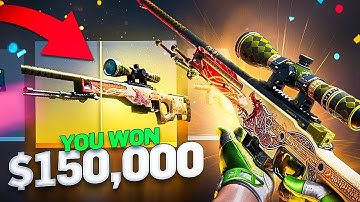 DRAGON LORE PULL.... BIGGEST WIN EVER #dragonlore #csgoroll