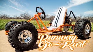 Vintage Go Kart Kit Build - Runway Race