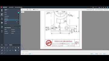Autocad Web 050.6 - Title block on Exercise 3