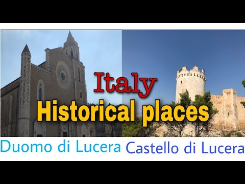 Duomo di lucera & castello di Lucera || historical places in Lucera || 600years place #Lucera,foggia