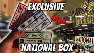     I Opened $1,500 in EXCLUSIVE National Sports Card Boxes… INSANE HITS! 🔥