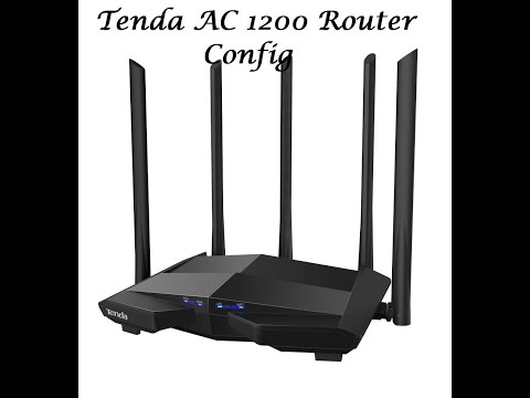 How to setup Tenda AC1200 Configuration as AP..