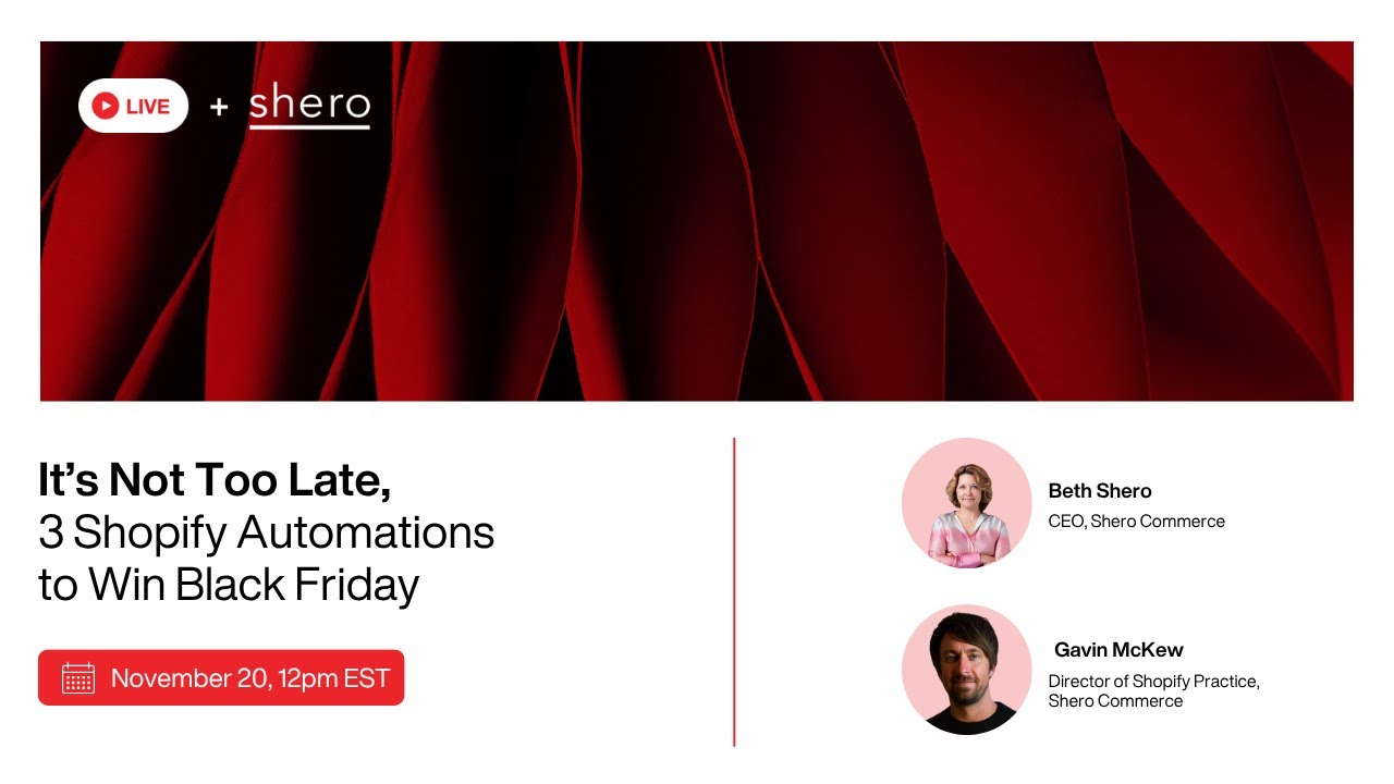 Shopify Flow: Three Automations to Deploy Before Black Friday