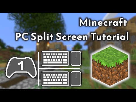 Minecraft PC Split Screen Tutorial with Nucleus Co-Op