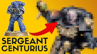 I made Sergeant Centurius into a Primaris Space Marine