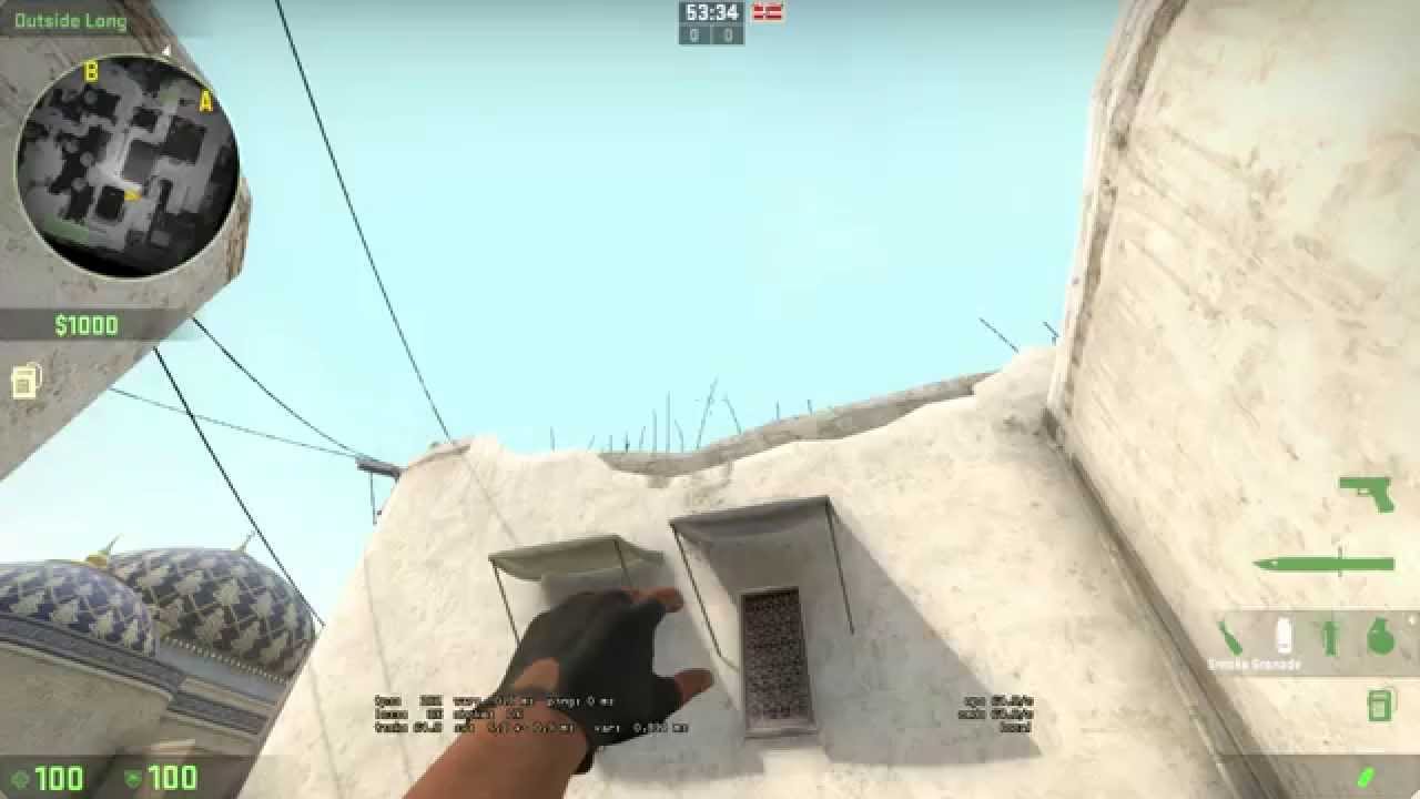 Smoke xbox de dust2 as T