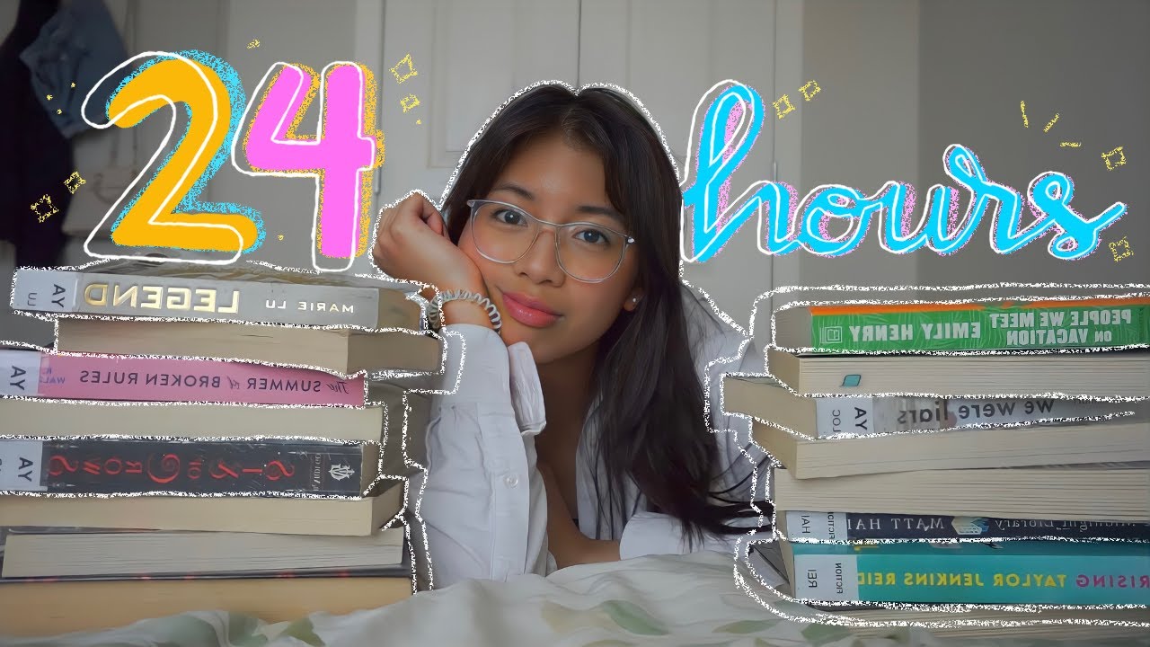 i TRIED to read for 24 Hours STRAIGHT 😩🫠 - YouTube