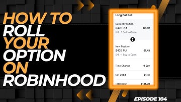 ROLLING OPTIONS ON ROBINHOOD TUTORIAL 2025