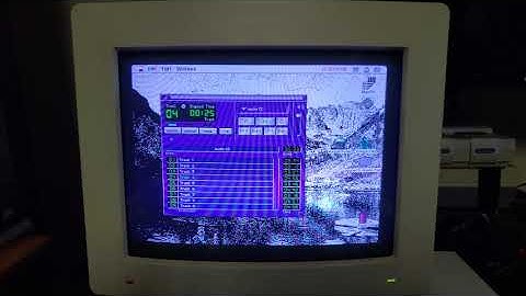 Macintosh IIci with external CD drive