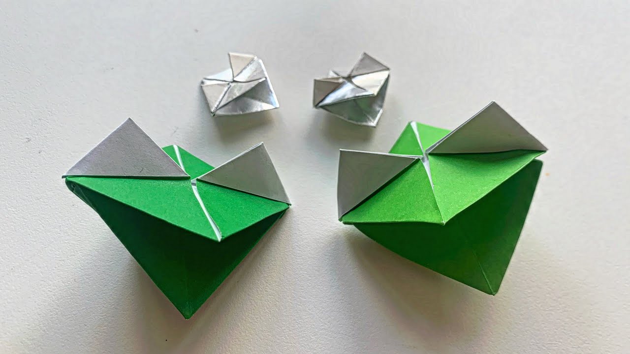How to Make Origami Frog’s Head