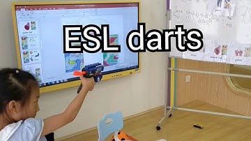 ESL flashcards darts