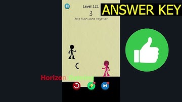 Draw to Save Stickman Puzzle LEVEL 121 - Gameplay Walkthrough Android IOS