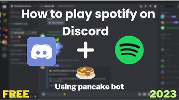 how to add spotify to discord using pancake bot for FREE! How to Play Spotify in Your Discord (2023)