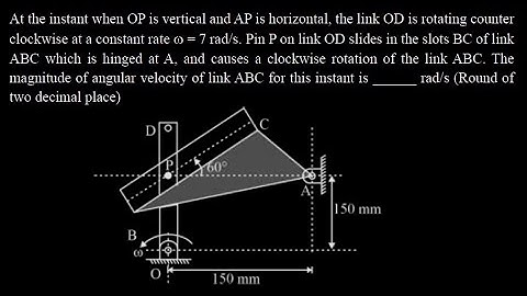 GATE 2024 Solutions Mechanical | Theory of Machines Question | Question 3 #gate2024solution