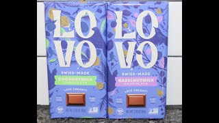 LOVO Swiss Made: Coconutmilk Chocolate & Hazelnutmilk Chocolate Review