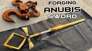 Forging ANUBIS Sword out of Rusty Hook