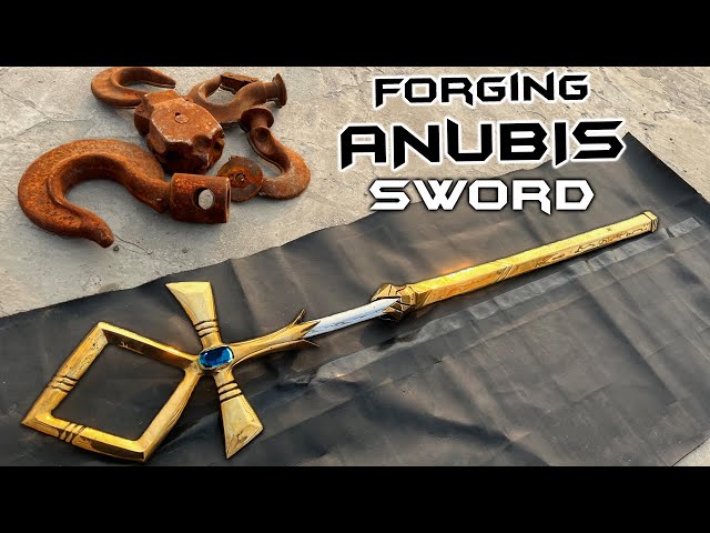Forging ANUBIS Sword out of Rusty Hook class=
