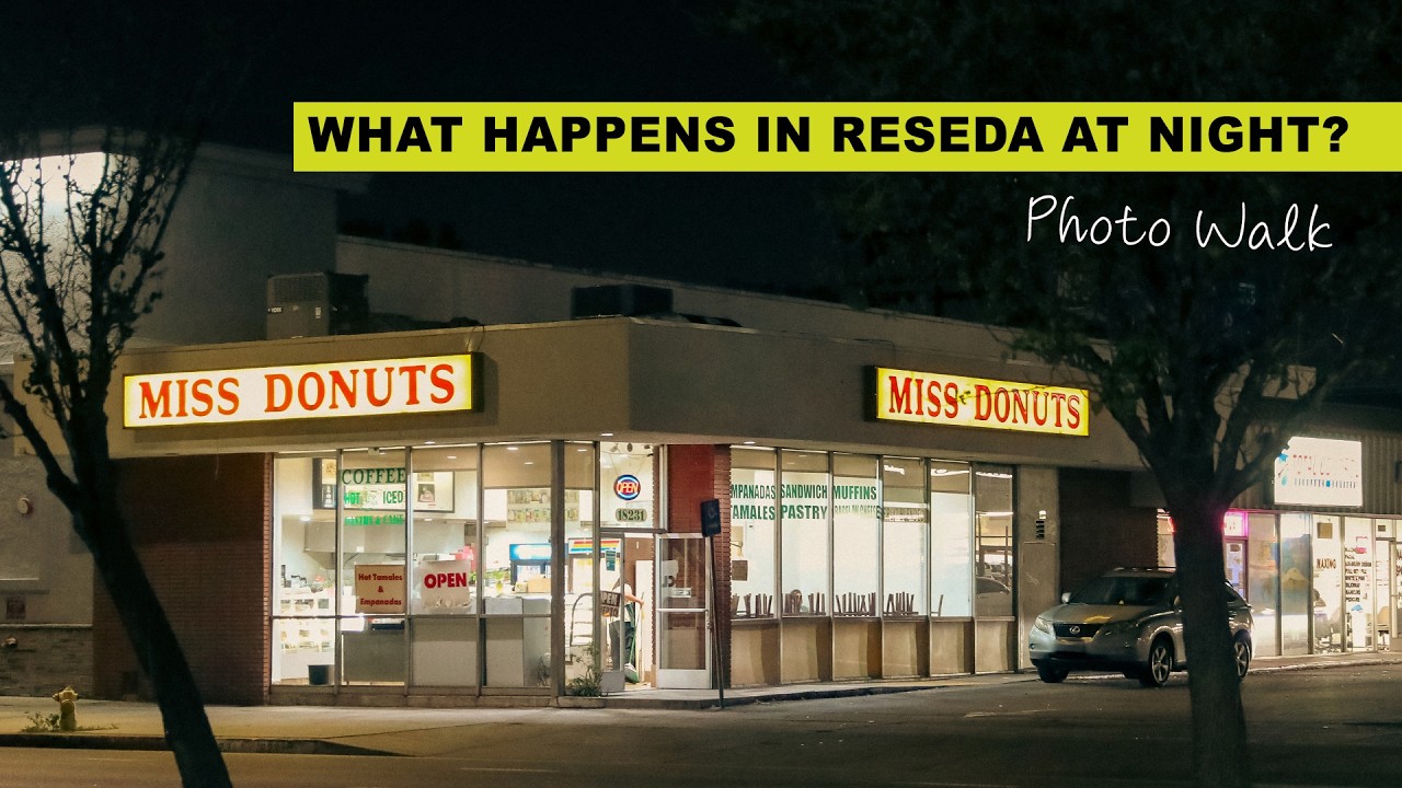 Exploring Reseda After Dark | SFV Photo Walk