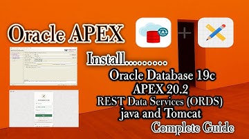 How to Install Oracle APEX 20.2 | DB 19c [Pluggable] | Oracle REST Data Services (ORDS), on Tomcat