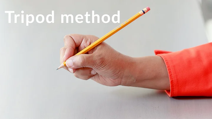 How to hold a pencil correctly - Teach kids proper pencil grip