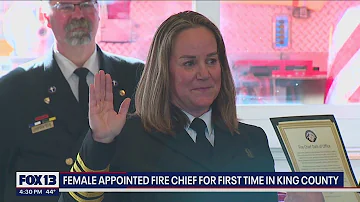 First woman appointed as fire chief in King County | FOX 13 Seattle