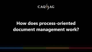Famous How does process-oriented document management work? Wealth
