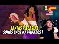 Reacción a "DIOS AYUDE A LOS MARGINADOS" | La Oración de ESMERALDA doblaje Latino vs Castellano