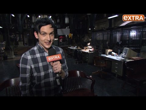 Robin Lord Taylor aka The Penguin Gives 'Extra' a Tour of 'Gotham' Set