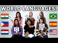What is the most common language in the world
