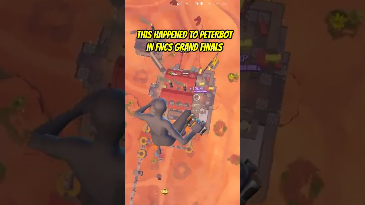 Peterbot Caught With Fly Hacks In FNCS Grand Finals 