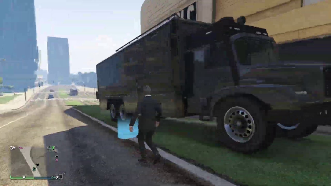 Grand Theft Auto V Online TerrorbyteClient JobsRobbery In Progress
