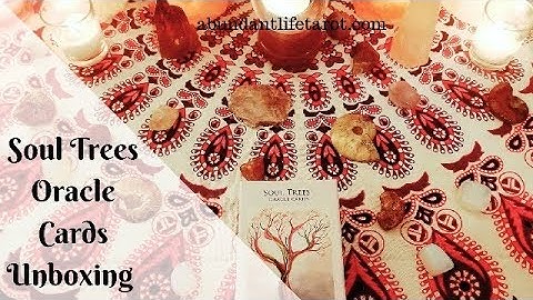 Soul Trees Oracle Cards Unboxing
