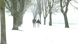 Le nord de la France sous la neige | AFP Images