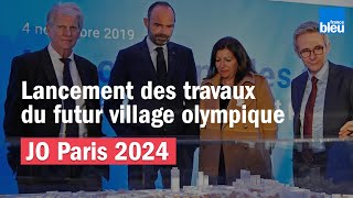 JO-2024 | Édouard Philippe lance les travaux du futur village olympique en Seine-Saint-Denis