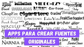 apps para crear fuentes o tipografias unicas y originales screenshot 2