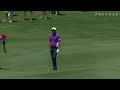 Padraig Harrington's unlucky bounce on No. 11 at HP Byron