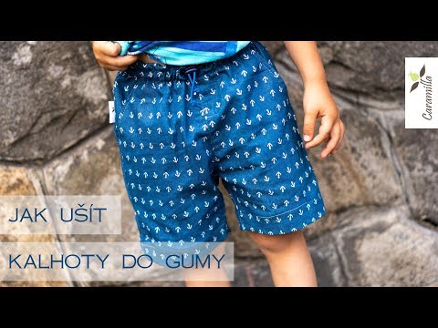 Jak Ušít Kalhoty Do Gumy S Kapsami Guma Do Tunýlku Všitá Nebo Na Stahování Caramilla Easy