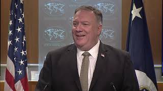 Secretary Pompeo's remarks to the Media.