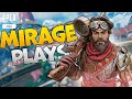 The most insane Mirage gameplay you'll watch today - APEX LEGENDS