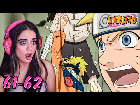 Naruto vs. Neji🔥 THIS BATTLE IS WILD | Episodes 61 & 62 | NARUTO REACTION + REVIEW